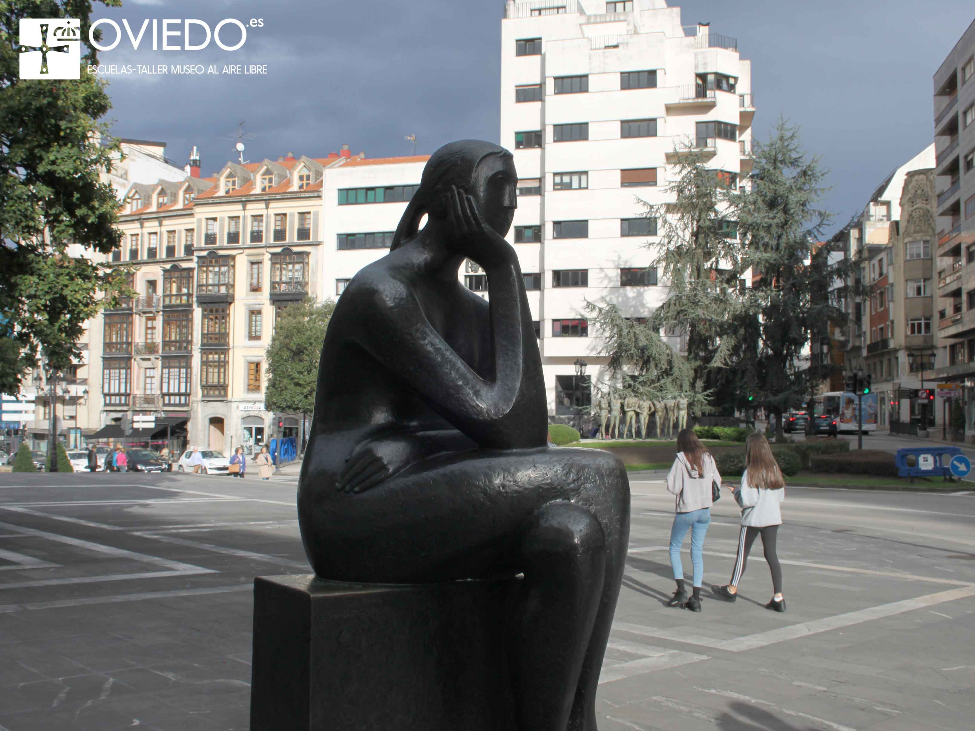Escultura La Pensadora